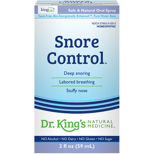 Snore Control, 2 oz, Dr. King's by King Bio