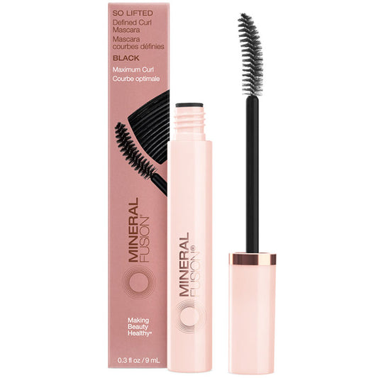 So Lifted Defined Curl Mascara - Black, 0.3 oz, Mineral Fusion Cosmetics