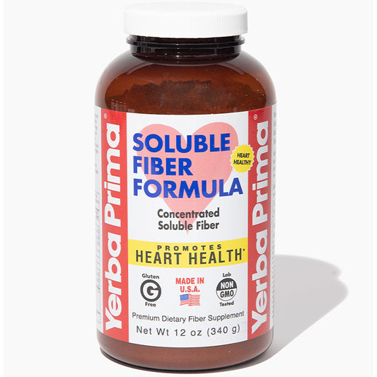 Soluble Fiber Formula, 12 oz (340 g), Yerba Prima