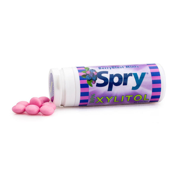 Spry Xylitol Mints - Berry Blast, 45 ct x 6 Tubes, Xlear (Xclear ...