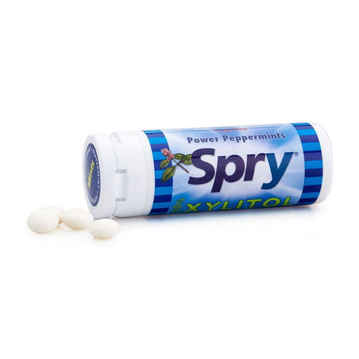 Spry Xylitol Mints - Peppermint, 45 ct x 6 Tubes, Xlear (Xclear ...