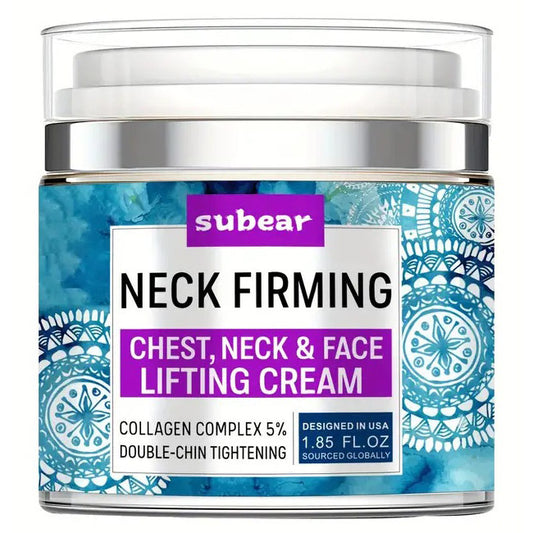 Subear Neck Firming Cream (Double Chin Reducer, Neck Tightener Cream), 1.85 oz