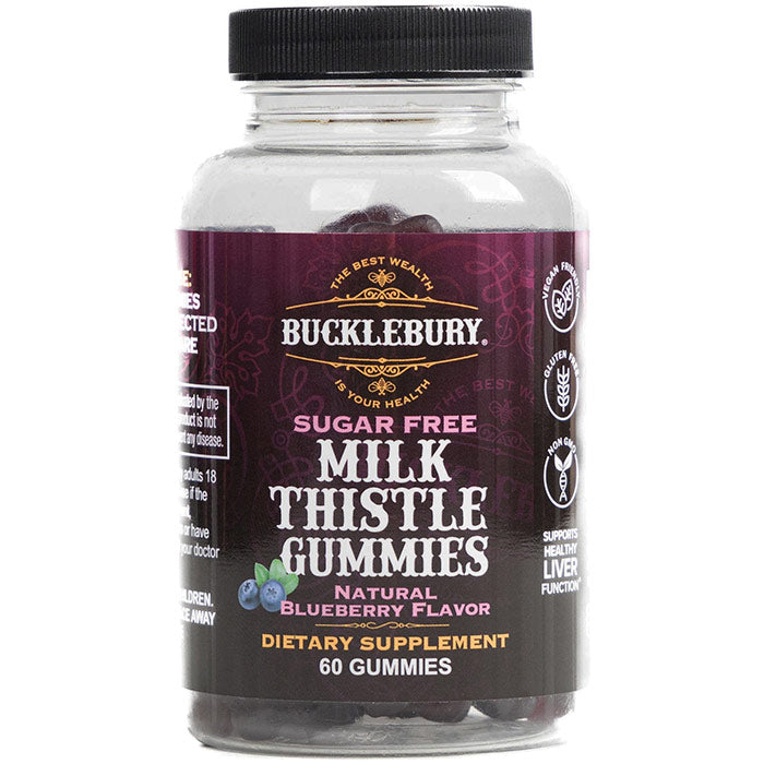 Sugar Free Milk Thistle Gummie, 60 Gummies, Bucklebury