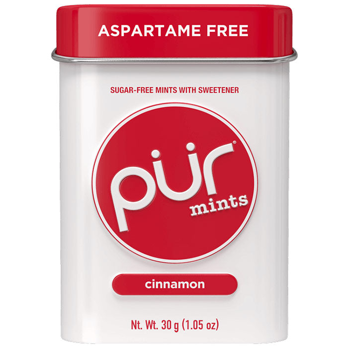 Sugar Free Mints - Cinnamon, 30 Pieces, PUR