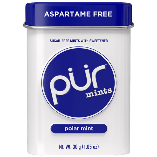 Sugar Free Mints - Polar Mint, 30 Pieces, PUR