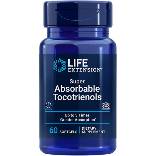 Super-Absorbable Tocotrienols, 60 Softgels, Life Extension
