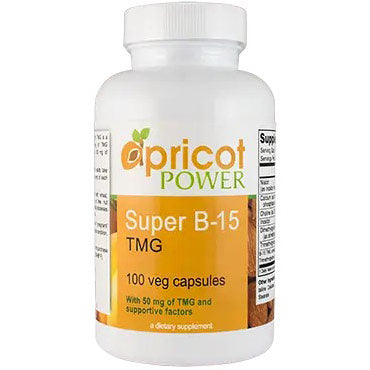 Super B-15 TMG, 100 Capsules, Apricot Power