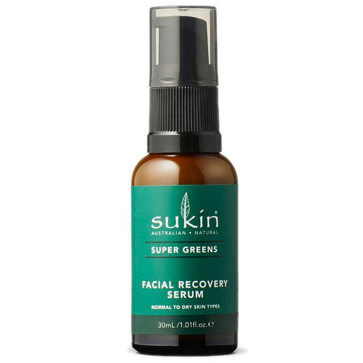 Super Greens Facial Recovery Serum, 1.01 oz, Sukin