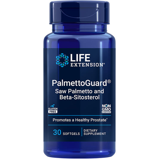 Saw Palmetto PalmettoGuard with Beta-Sitosterol, 30 Softgels, Life Extension
