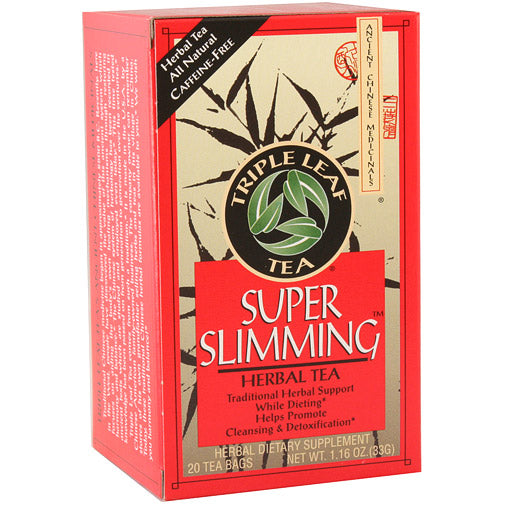 Super Slimming Herbal Tea, 20 Tea Bags, Triple Leaf Tea