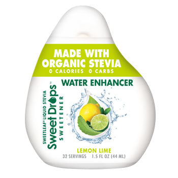 SweetLeaf Stevia Sweet Drop Water Enhancer - Lemon Lime, 1.5 oz, Wisdom Natural Brands