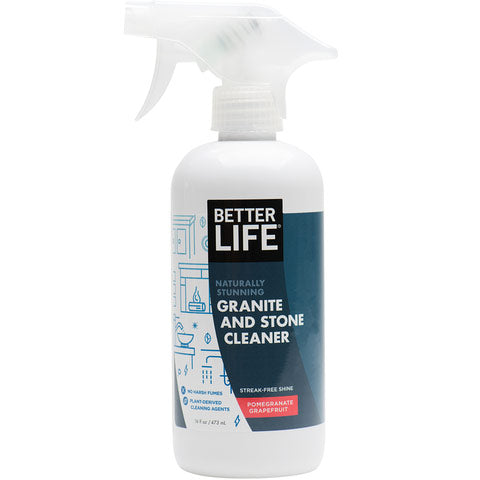 Naturally Stunning Granite & Stone Cleaner, 16 oz, Better Life Green Cleaning