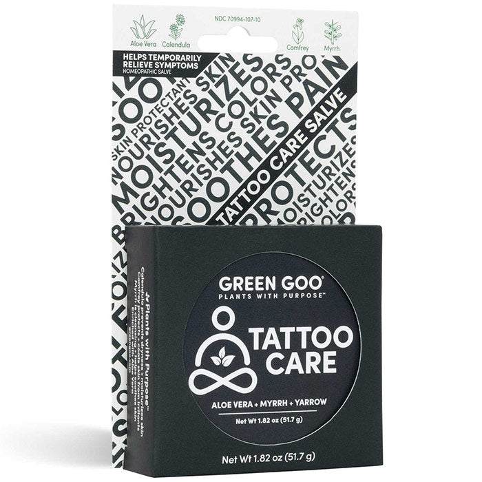 Tattoo Care Salve, 1.82 oz Tin, Green Goo