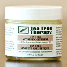 Tea Tree Antiseptic Ointment Cream, 2 oz, Tea Tree Therapy ...