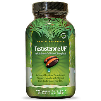 Testosterone UP, 60 Liquid Softgels, Irwin Naturals