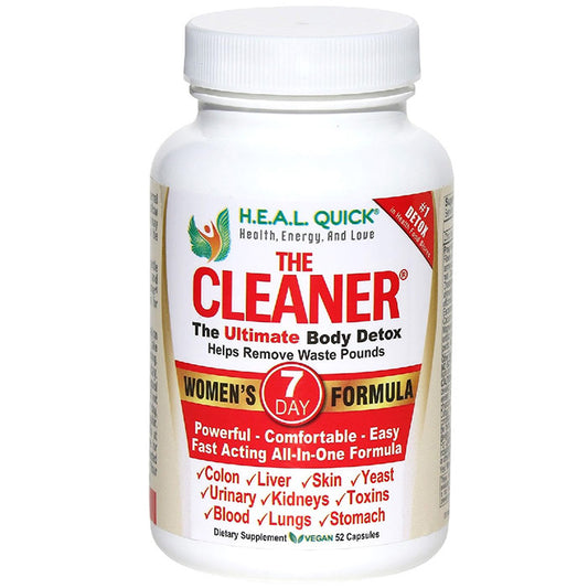 H.E.A.L Quick The Cleaner Body Detox, Women's 7-Day, 52 Capsules, Century Systems Inc