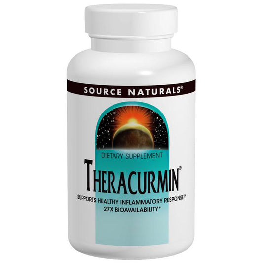 Theracurmin 300 mg, Turmeric Curcumin, 60 Vegetarian Capsules, Source Naturals