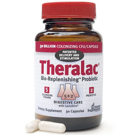 Theralac, Bio-Replenishing Probiotic, 30 Capsules, Master Supplements