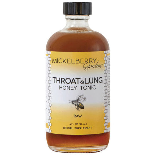 Throat & Lung Honey Tonic, 4 oz, Mickelberry Gardens