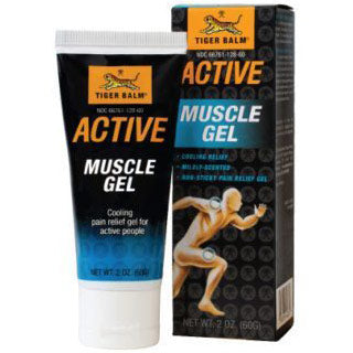 Tiger Balm Active Muscle Pain Relief Gel, 2 oz