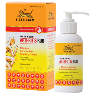 Tiger Balm Arthritis Rub, Arthritis Pain Relieving Cream, 4 oz