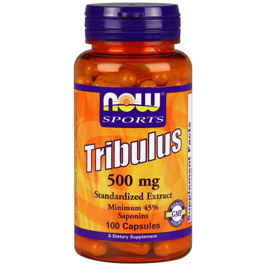 Tribulus 500mg (Tribulus Terrestris Extract) 100 Caps, NOW Foods