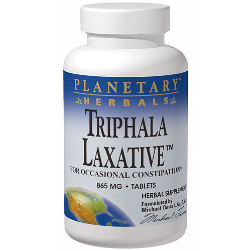 Triphala Laxative, For Occasional Constipation, 120 Tablets, Planetary Herbals