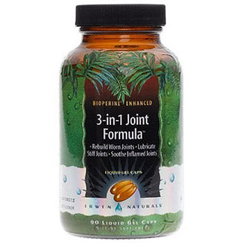 3-in-1 Joint Formula, Triple-Action, 90 Liquid Gel Caps, Irwin Naturals