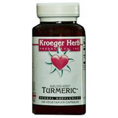 Turmeric, 100 Vegetarian Capsules, Kroeger Herb