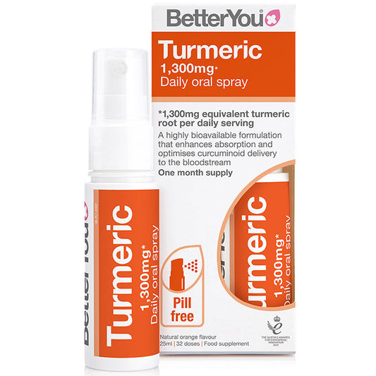 Turmeric Daily Oral Spray, 25 ml, BetterYou