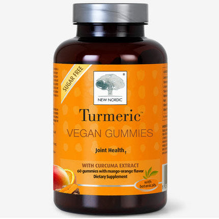 Turmeric Vegan Gummies, 60 ct, New Nordic