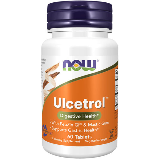 Ulcetrol, Digestive Health, 60 Tablets, NOW Foods