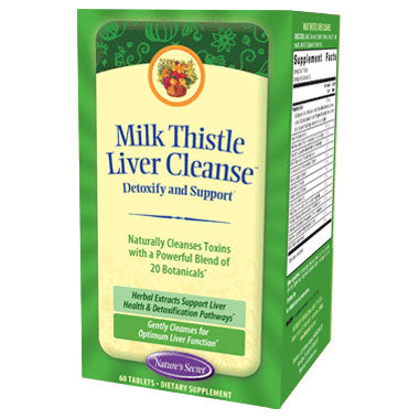 Milk Thistle Liver Cleanse, 60 Tablets, Nature's Secret