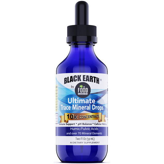Ultimate Trace Mineral Drops 10x Concentrate, Value Size, 2 oz, The Food Movement