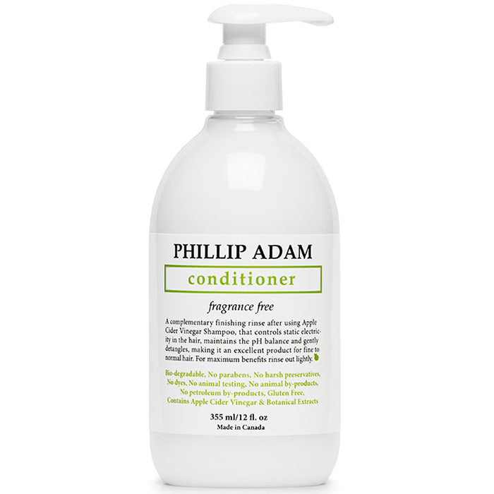 Unscented Conditioner, 12 oz, Phillip Adam