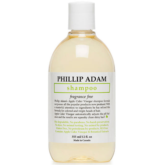 Unscented Shampoo, 12 oz, Phillip Adam