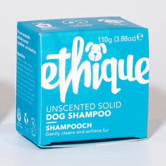 Unscented Solid Dog Shampoo Bar - Shampooch, 3.88 oz (110 g), Ethique