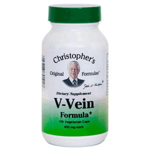 V-Vein, Support Veins & Arteries, 100 Vegetarian Capsules, Christopher's Original Formulas