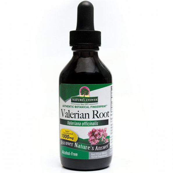 Valerian Extract Liquid Alcohol-Free, 2 oz, Nature's Answer