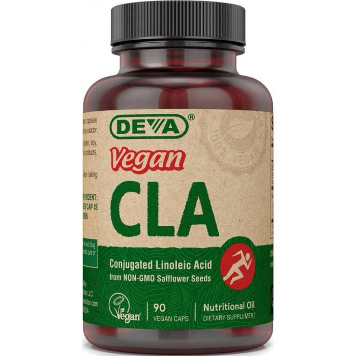 Vegan CLA (Conjugated Linoleic Acid), 90 Vegan Caps, Deva Nutrition