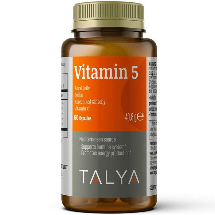 Vitamin 5, 60 Capsules, Talya Herbal