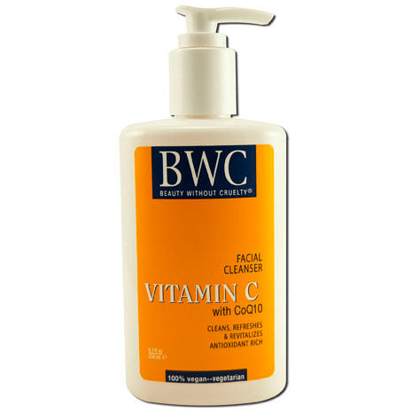 Vitamin C with CoQ10 Facial Cleanser, 8 oz, Beauty Without Cruelty