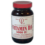 Vitamin D3 3000 IU, 100 Capsules, Olympian Labs