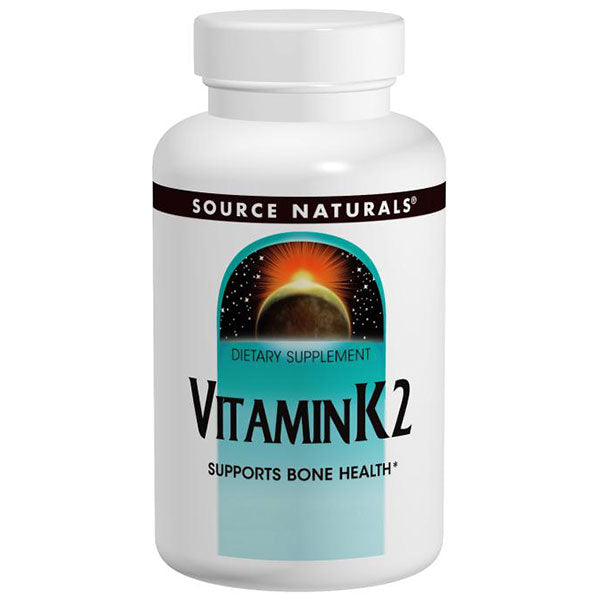 Vitamin K2 ( Vitamin K-2 ) 30 tabs, from Source Naturals