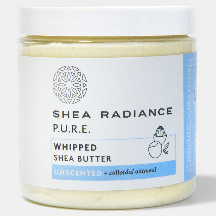 Whipped Shea Butter - Unscented, 5 oz, Shea Radiance