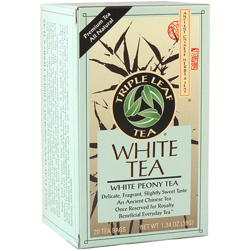 White Tea, 20 Tea Bags, Triple Leaf Tea