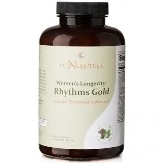 Women's Longevity Rhythms Gold, 240 Vegetable Capsules, EcoNugenics