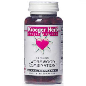 Wormwood Combination, 100 Vegetarian Capsules, Kroeger Herb