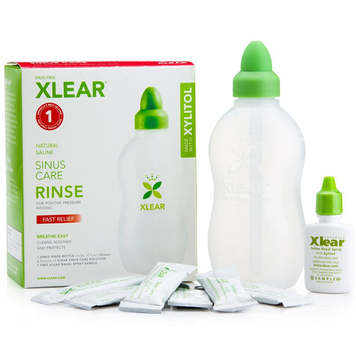 Xlear Sinus Care Rinse with Xylitol and Saline Solution, 1 Kit (Xclear)