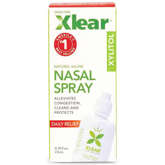 Xylitol & Saline Nasal Spray, 0.75 oz, Xlear (Xclear)